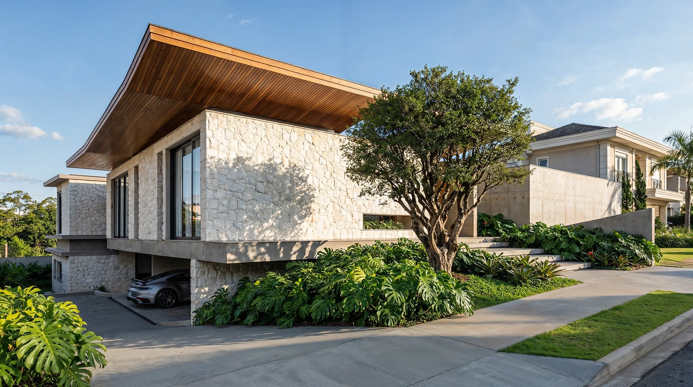 Casa Sumaúma — Arquitetura — Alphaville, Campo Largo, PR