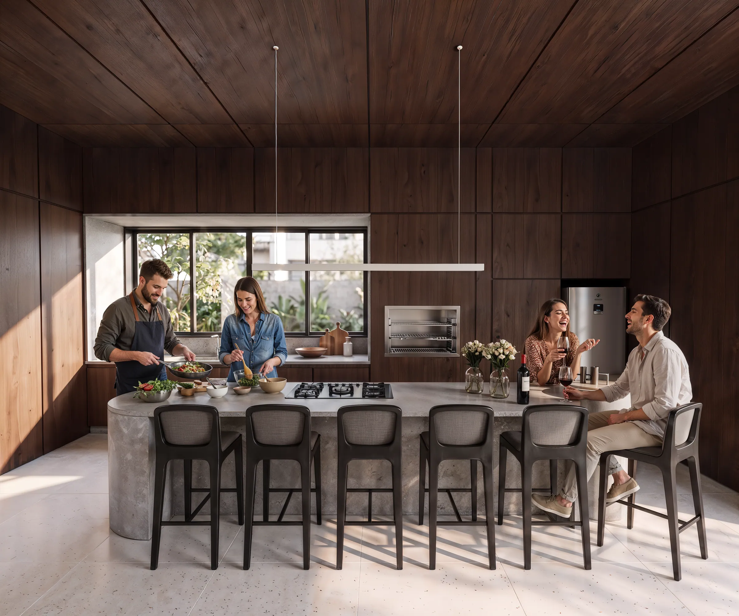 Vistta Curitiba — Áreas sociais · Interiores — Vistta Home Resort, Curitiba, PR