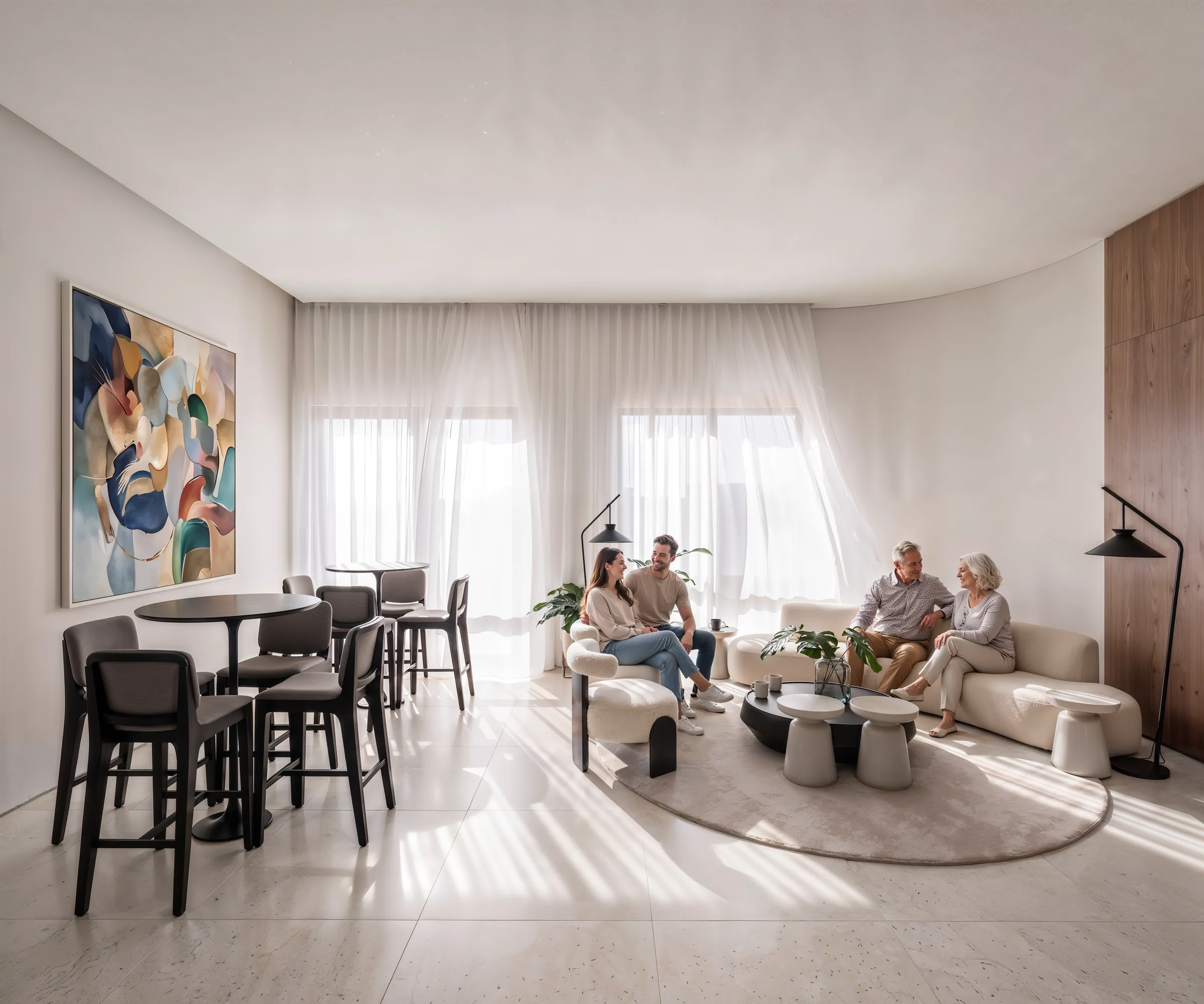 Vistta Curitiba — Áreas sociais · Interiores — Vistta Home Resort, Curitiba, PR