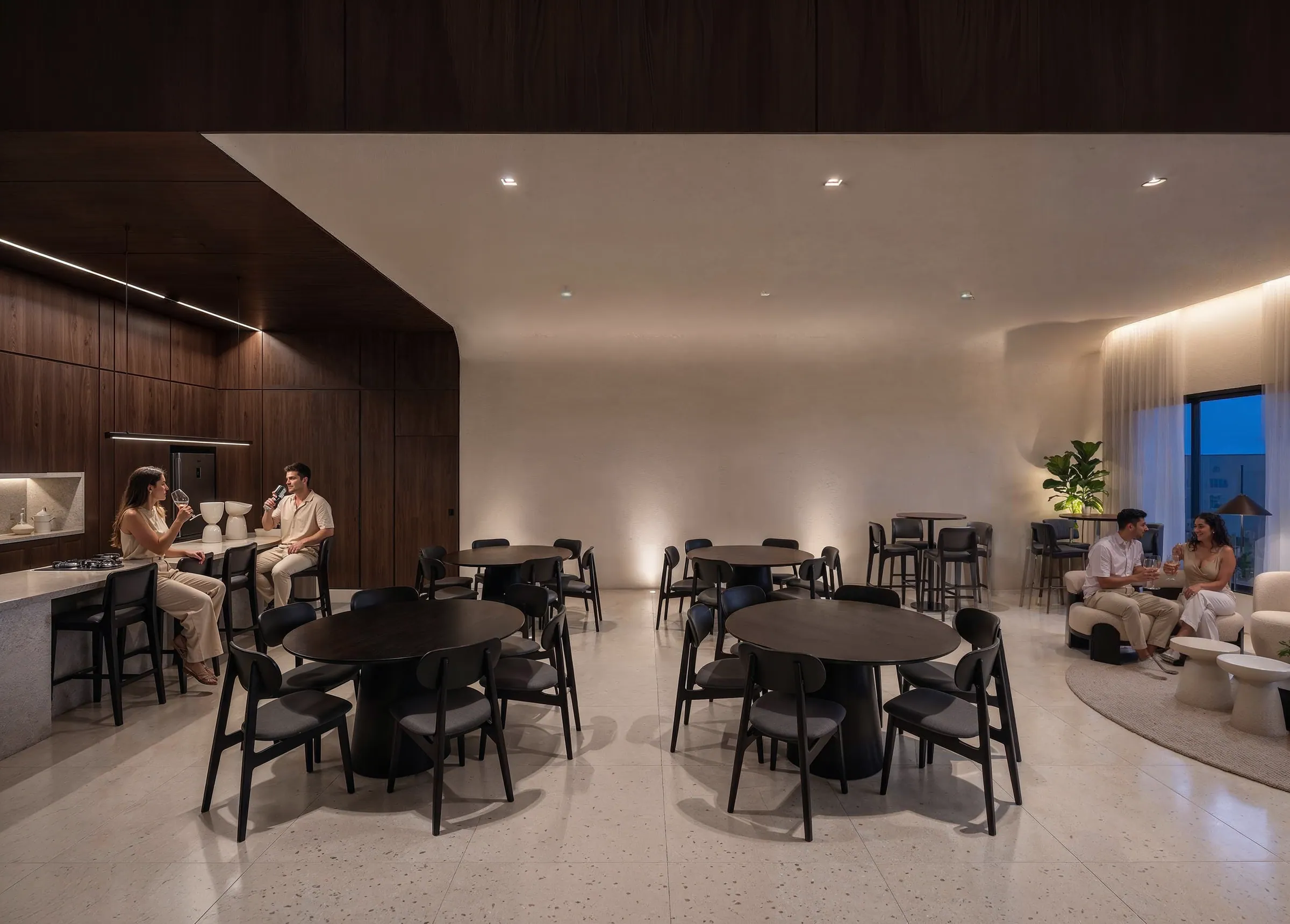 Vistta Curitiba — Áreas sociais · Interiores — Vistta Home Resort, Curitiba, PR